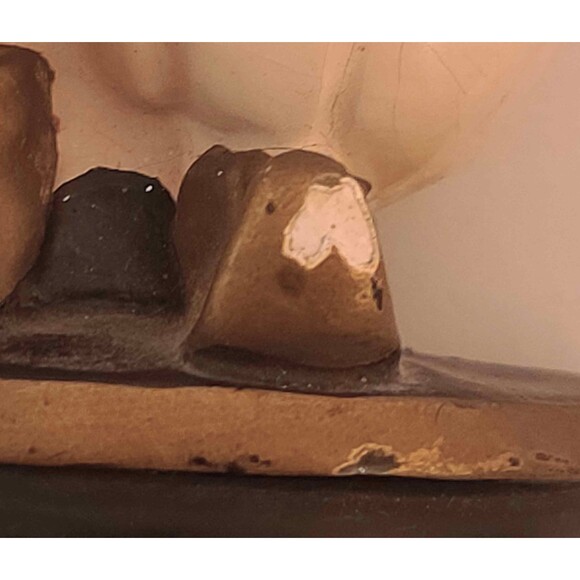 RARE Alexander Backer ABCO Chalkware Arabian Man Candleholder Sconce - Picture 9 of 10